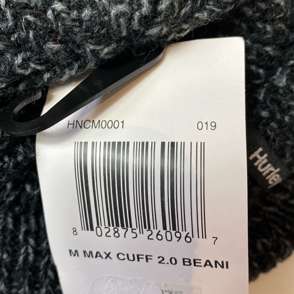 Hurley max cuff 2.0 beanie hat NWT - Picture 5 of 5